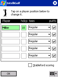 Players Screen.