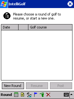 Rounds Screen.