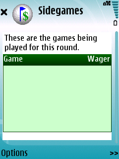 Sidegames Screen.