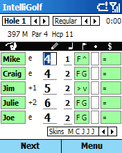 Fivesome Hole Screen.