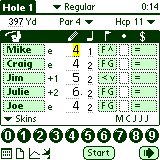 Fivesome Hole Screen.