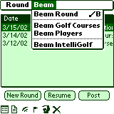 Beam Menu.